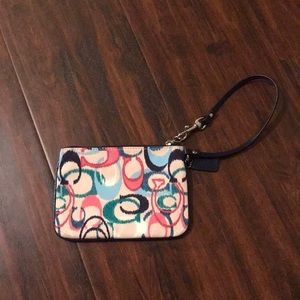 Coach wristlet
